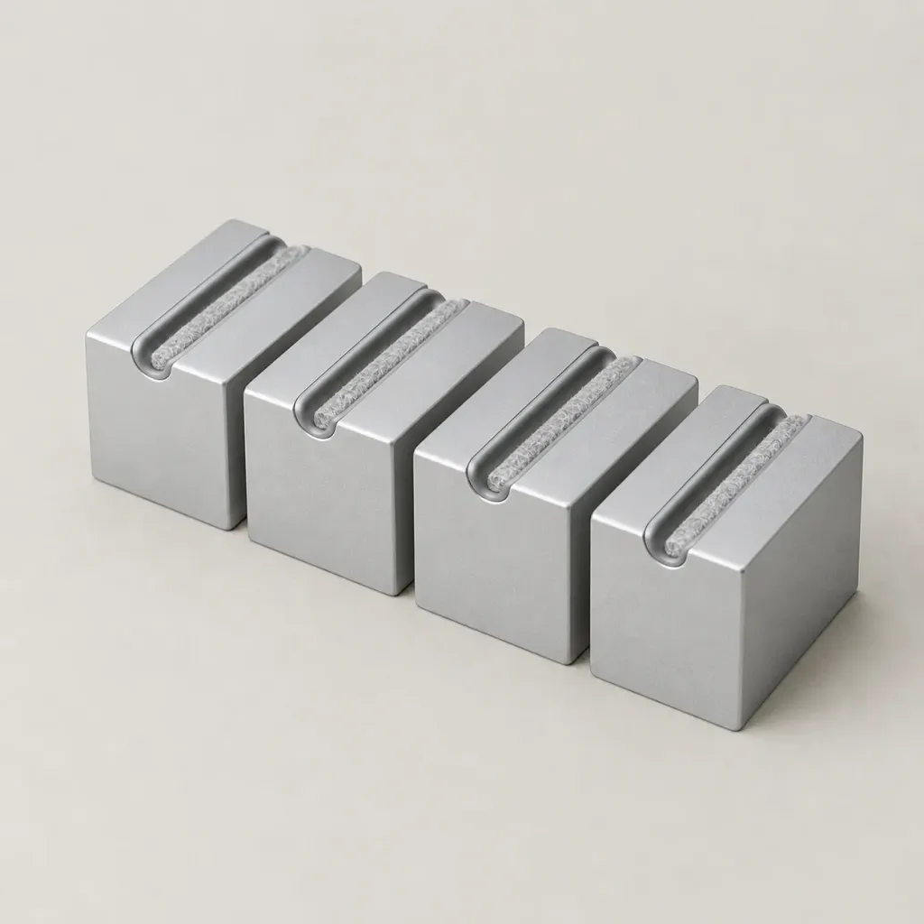 Aluminium Cable Weights (Set of 4) — Silver