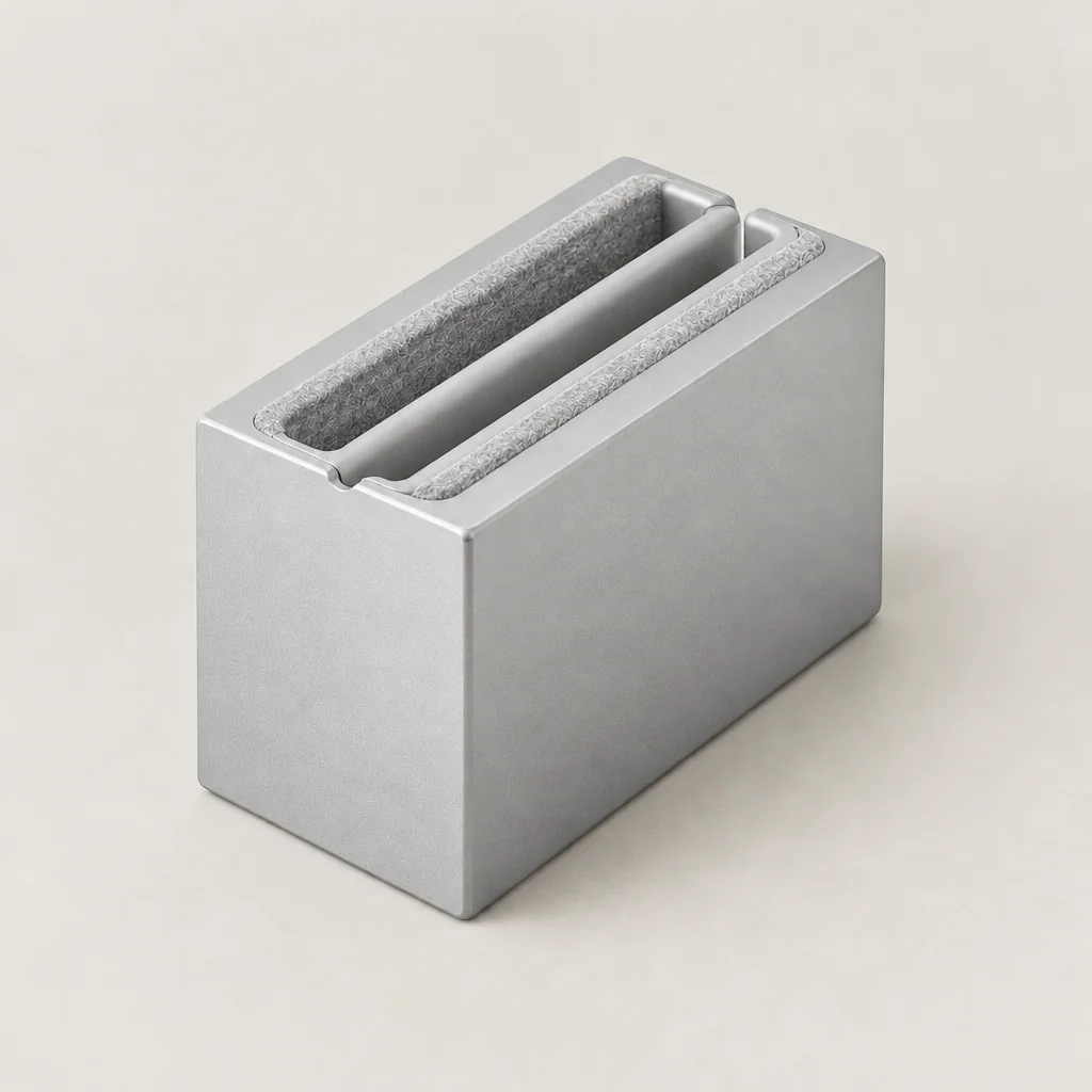 Dual Vertical Dock V2 — Silver