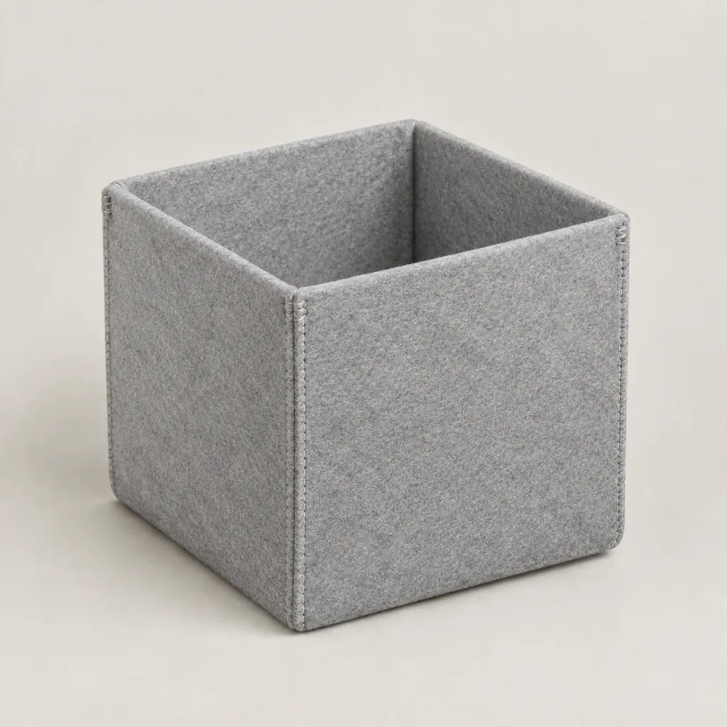 Felt Bin 2×2 — Fog