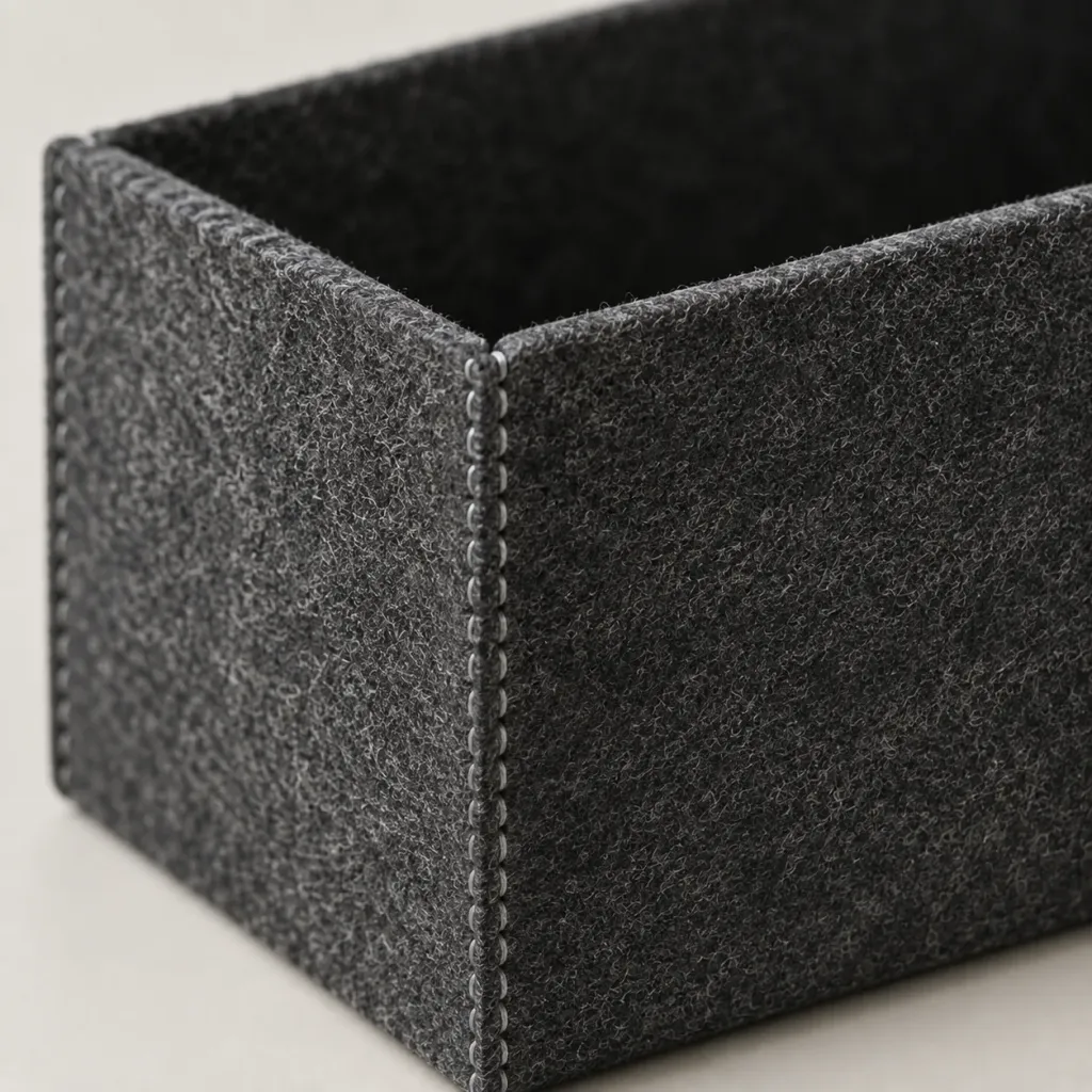 Felt Bin 4×2, material detail