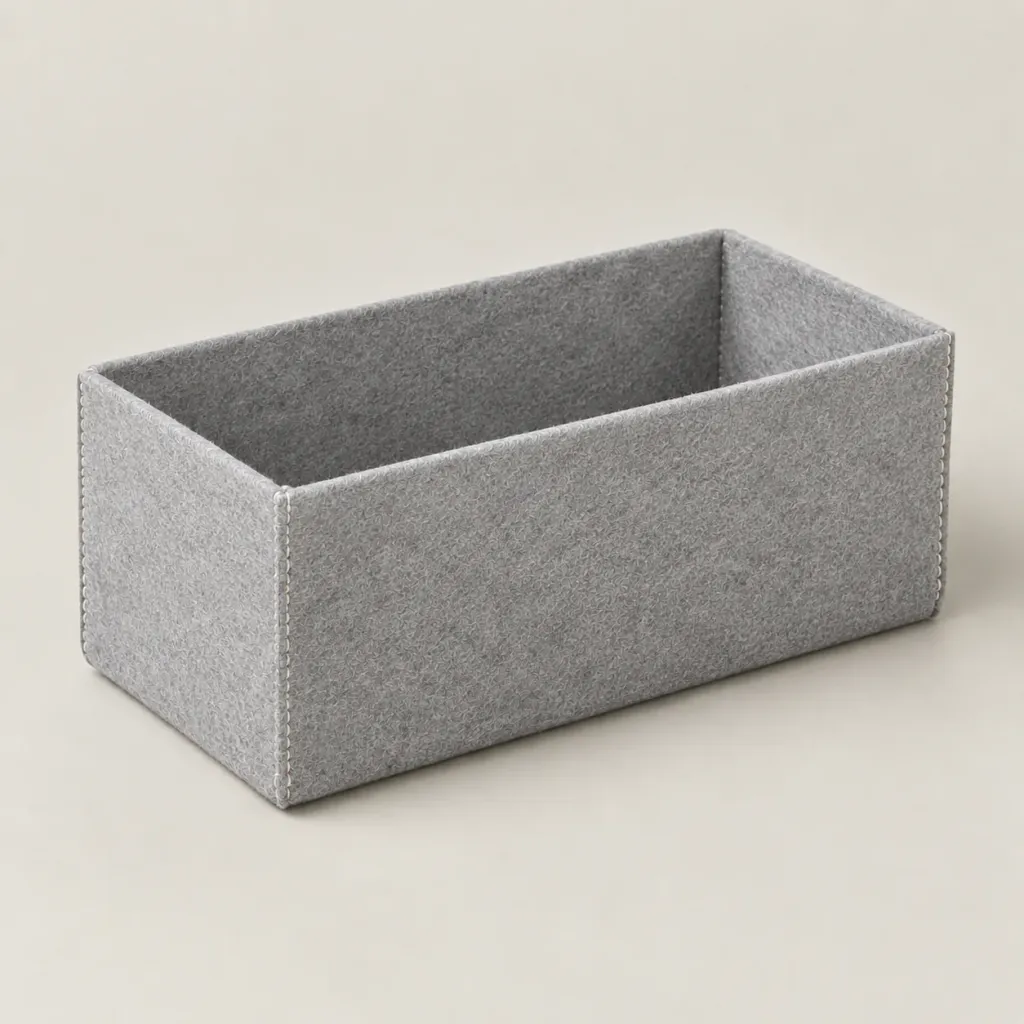 Felt Bin 4×2 — Fog