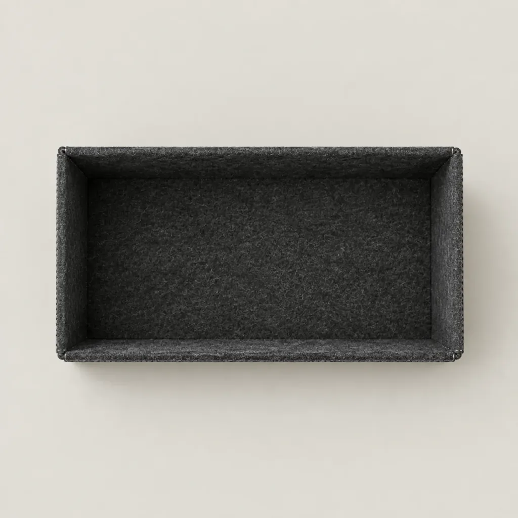 Felt Bin 4×2 seen from above