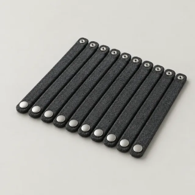 Felt Cable Ties (Set of 10)