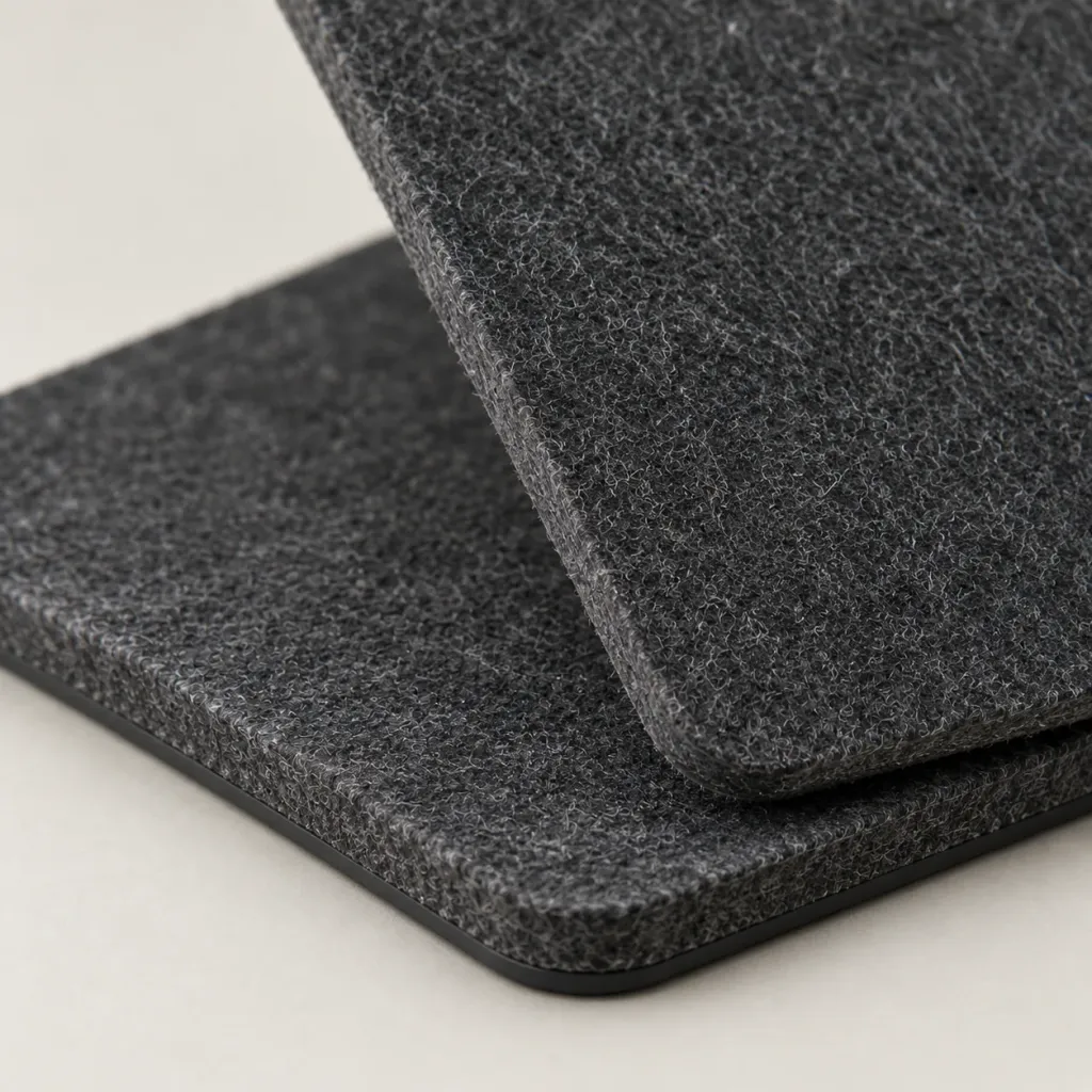 Felt Mouse Pad Pair, material detail