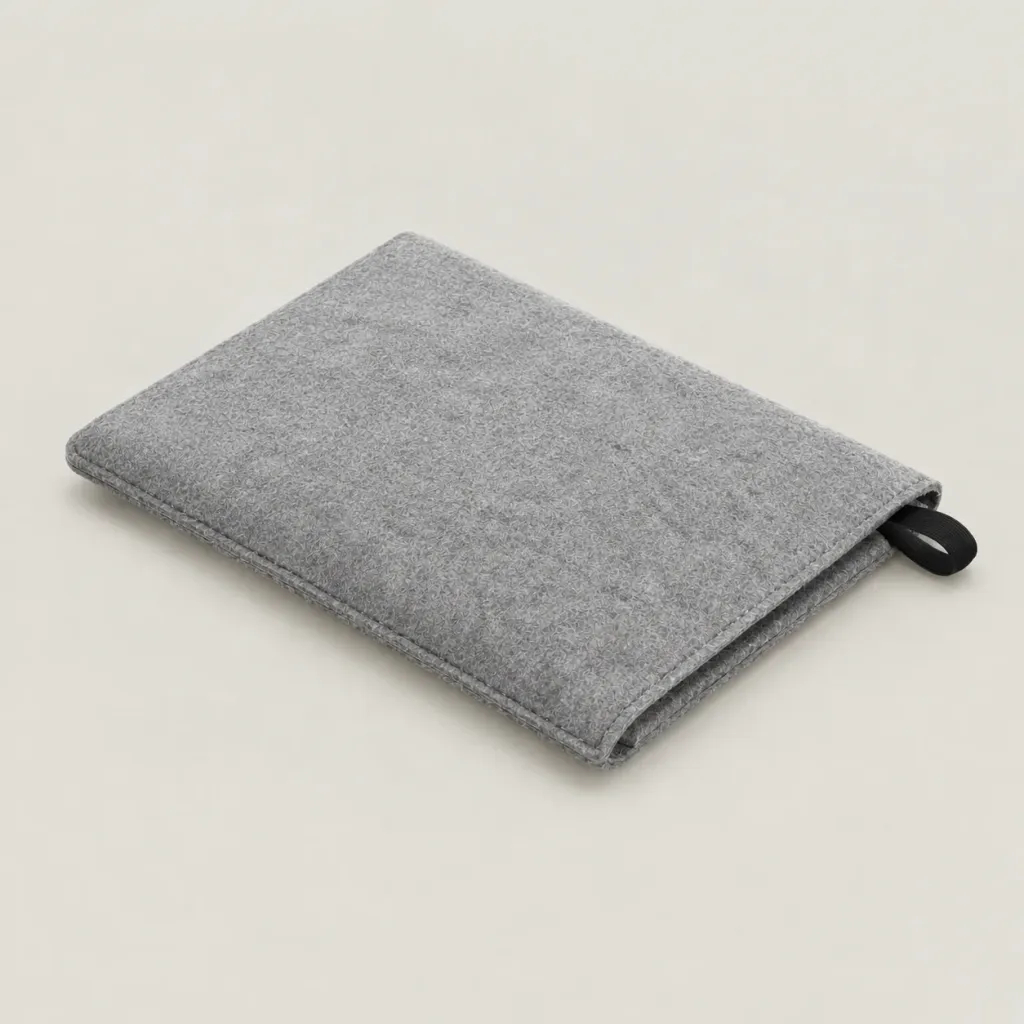Felt Tablet Sleeve — Fog