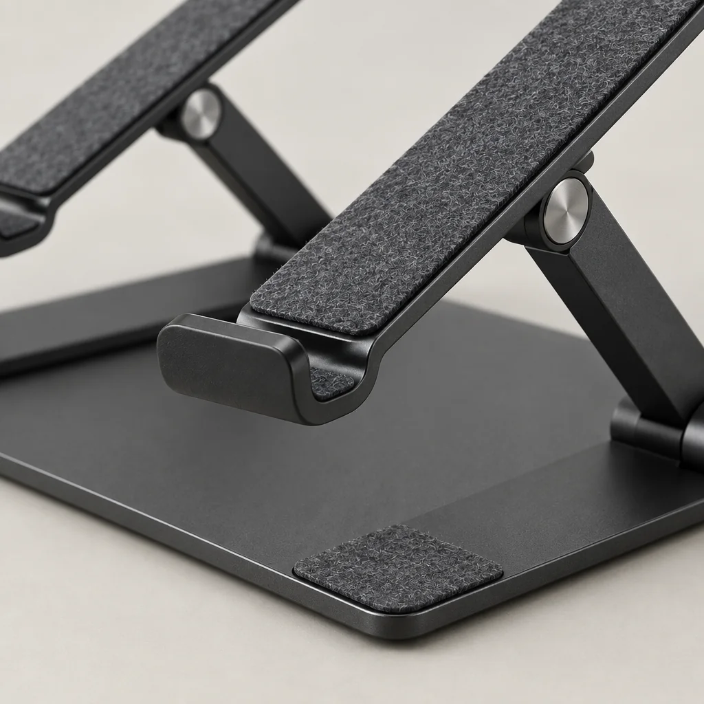 Folding Laptop Stand F2, material detail