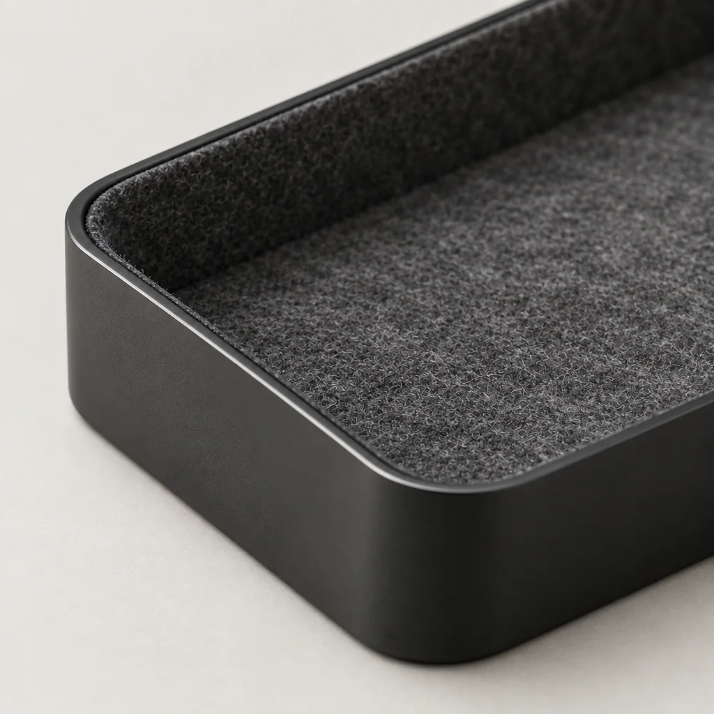 Grid Tray 2×1, material detail