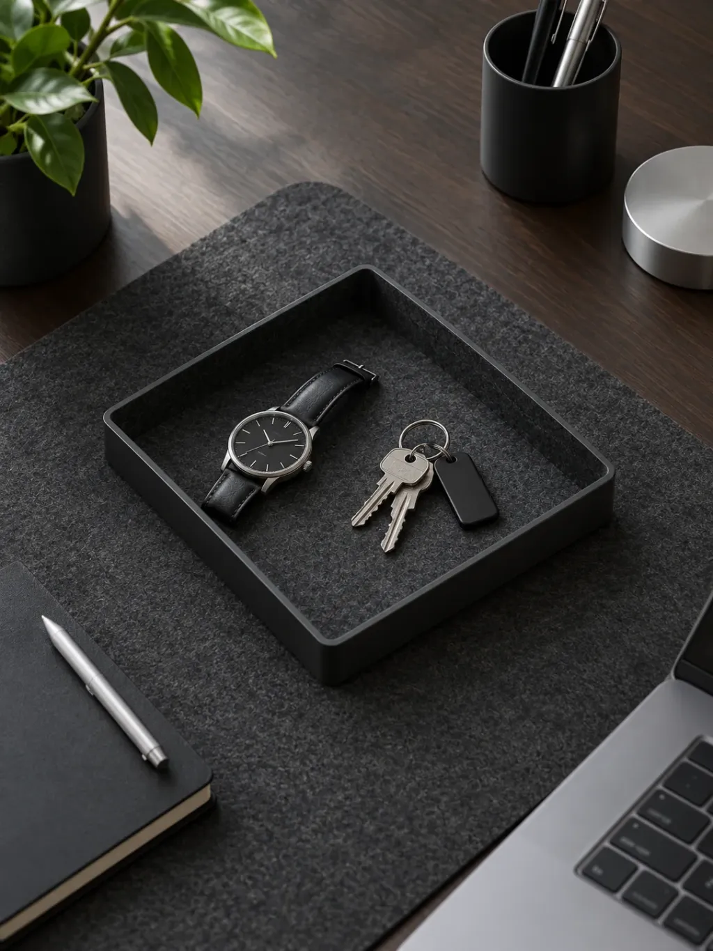 Grid Tray 2×2 in use on a desk