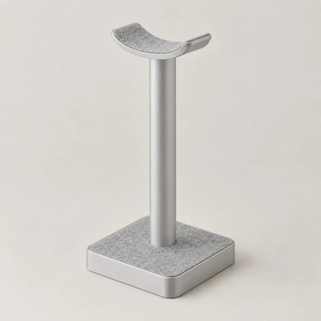 Headphone Stand H1 — Silver