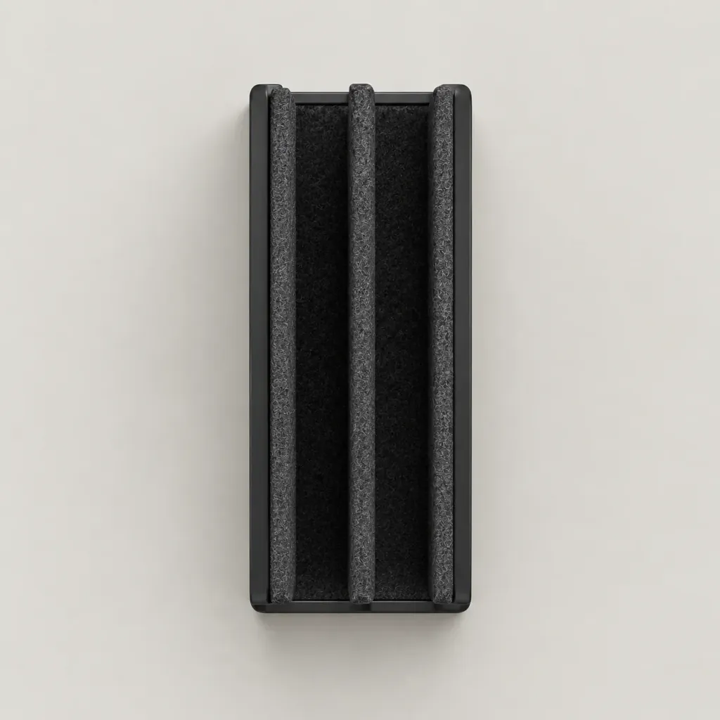Letter Rack 4×1 seen from above