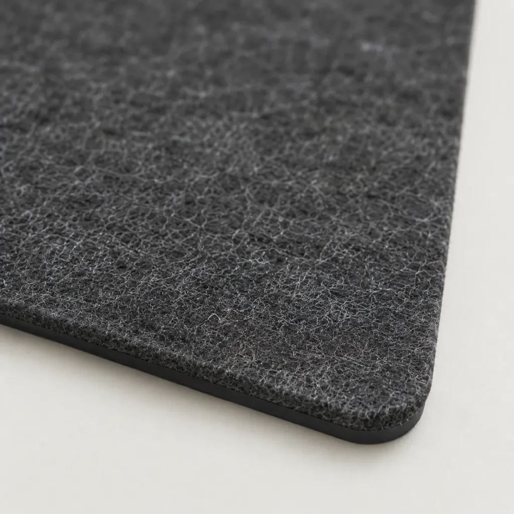 Merino Felt Desk Mat XL, material detail