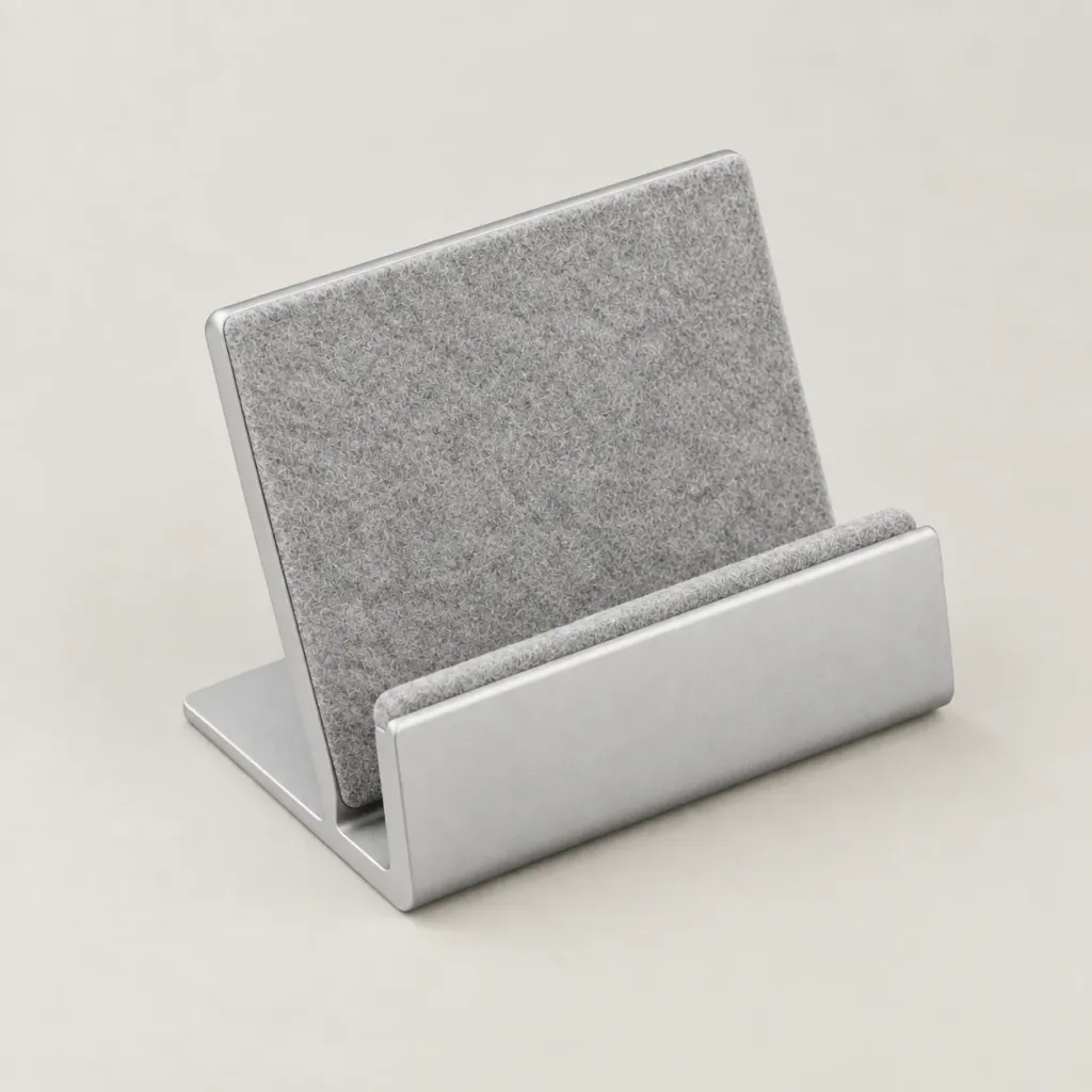 Note Stand 2×1 — Silver