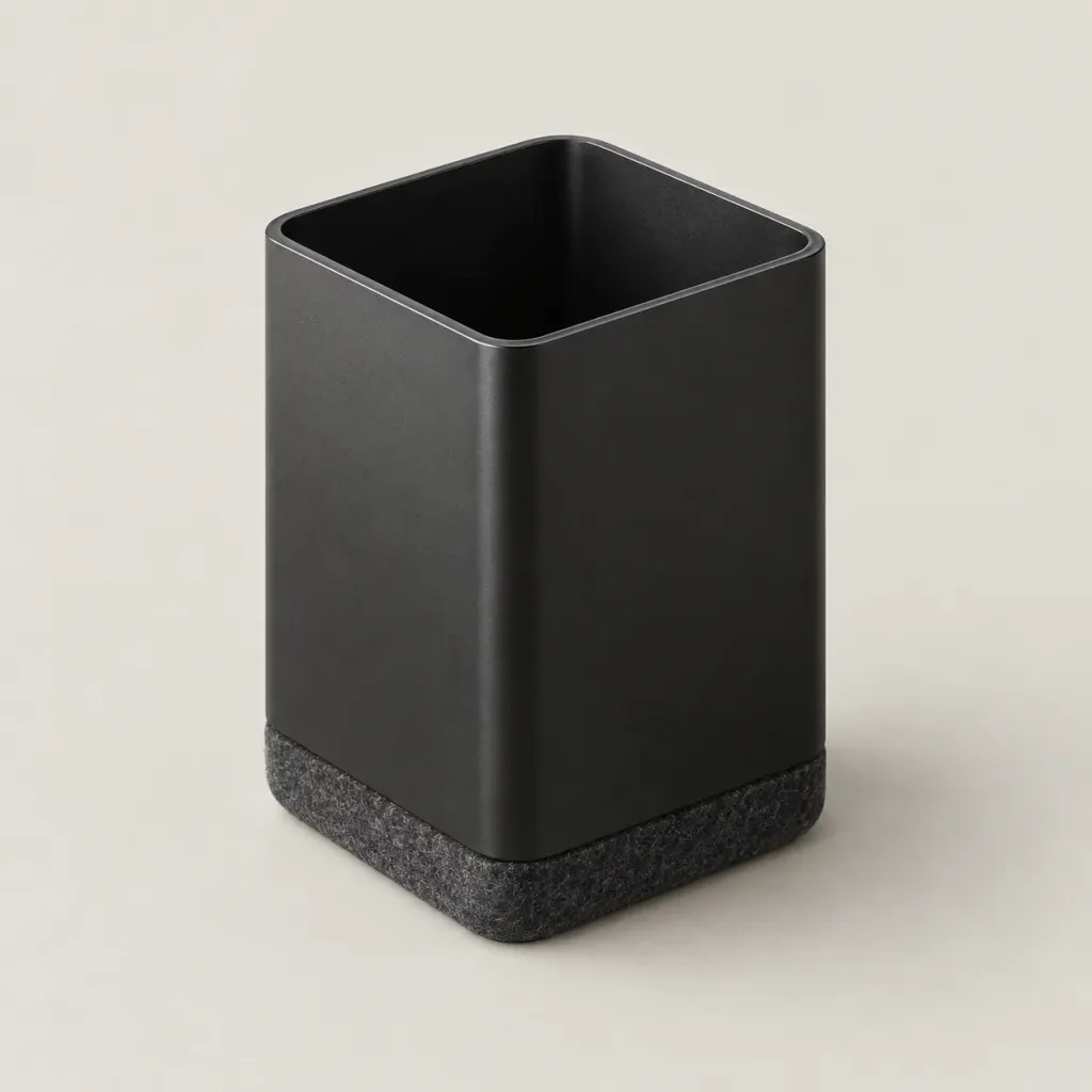 Pen Cup 1×1 — Graphite