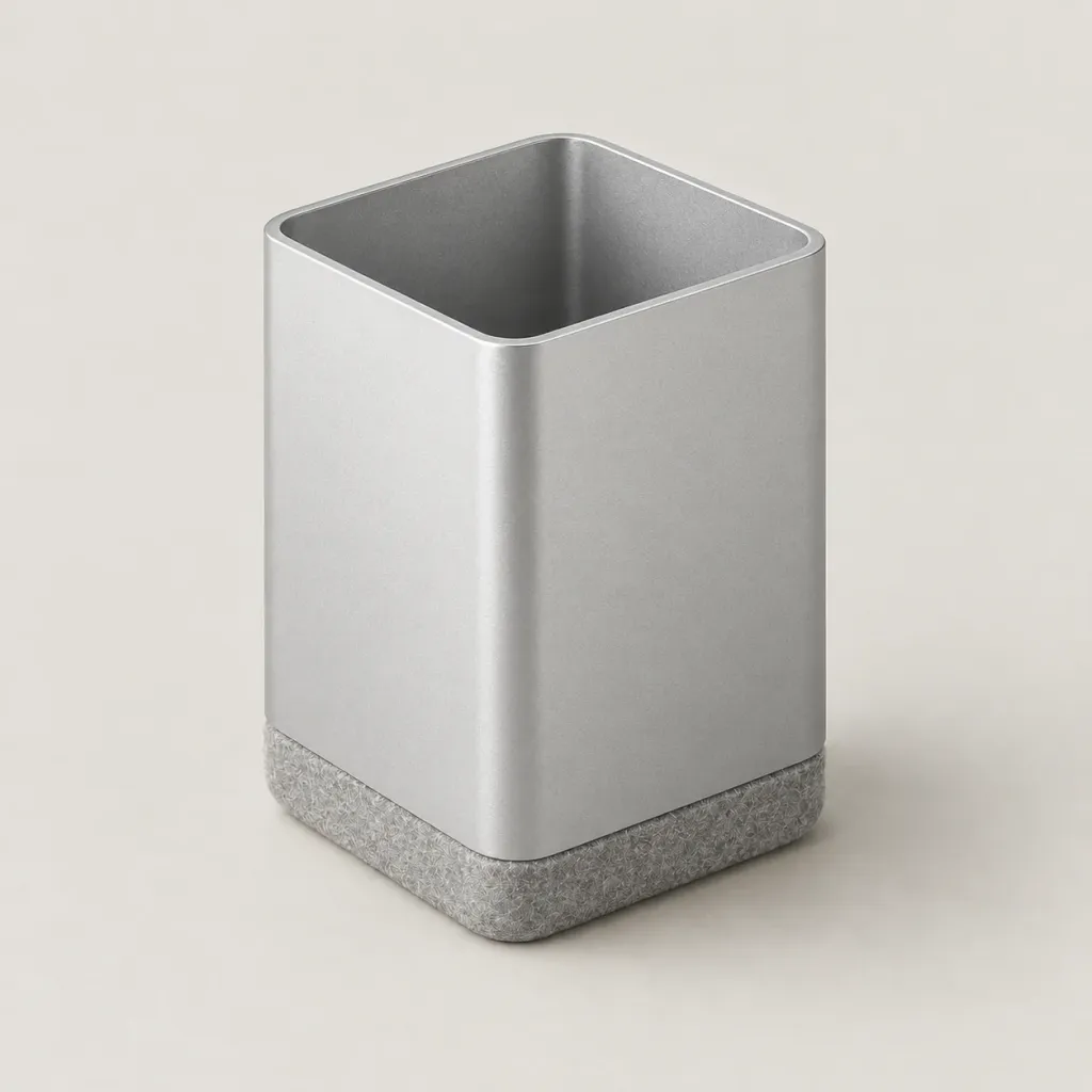 Pen Cup 1×1 — Silver