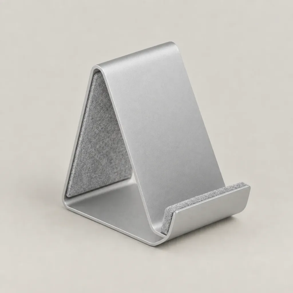 Phone Stand 1×2 — Silver