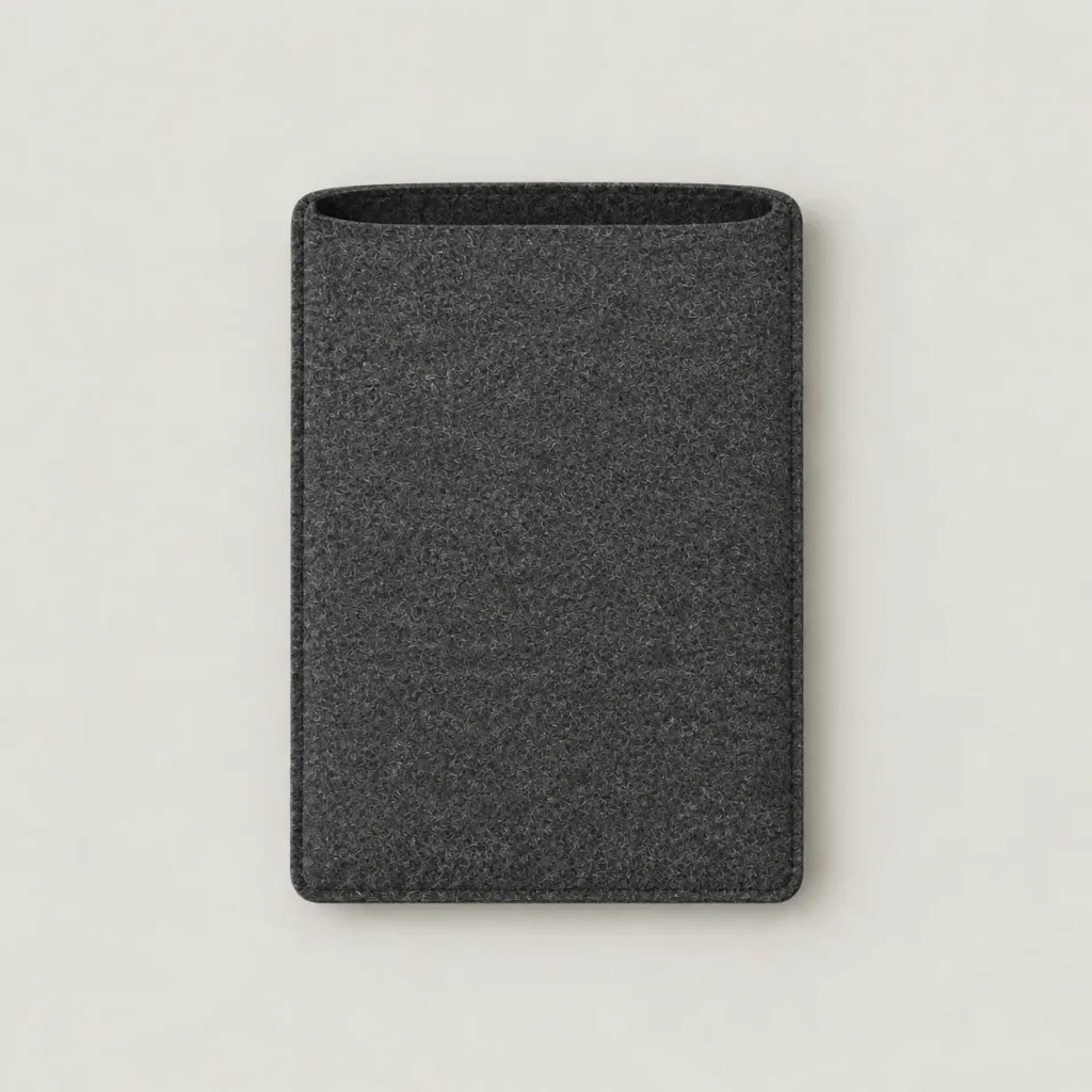 Slim Felt Sleeve (Air) seen from above
