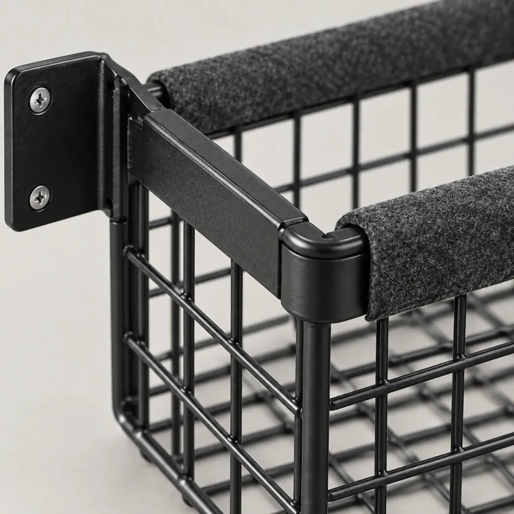 Under-Desk Cable Tray, material detail