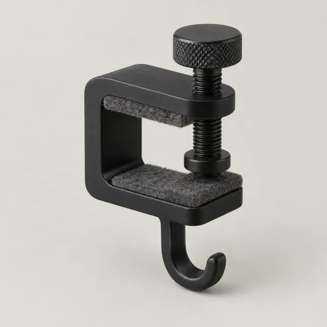Under-Desk Headphone Hook
