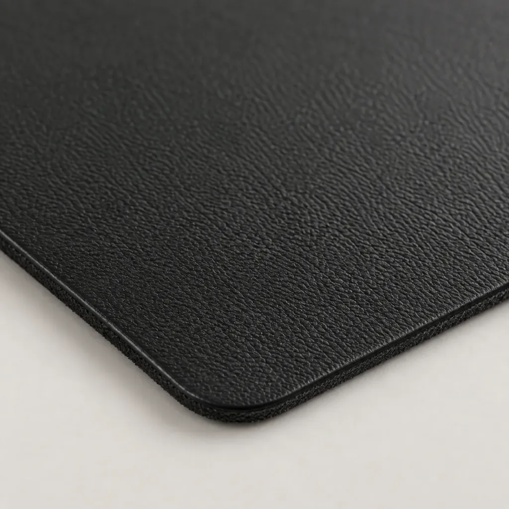 Vegan Leather Desk Mat, material detail