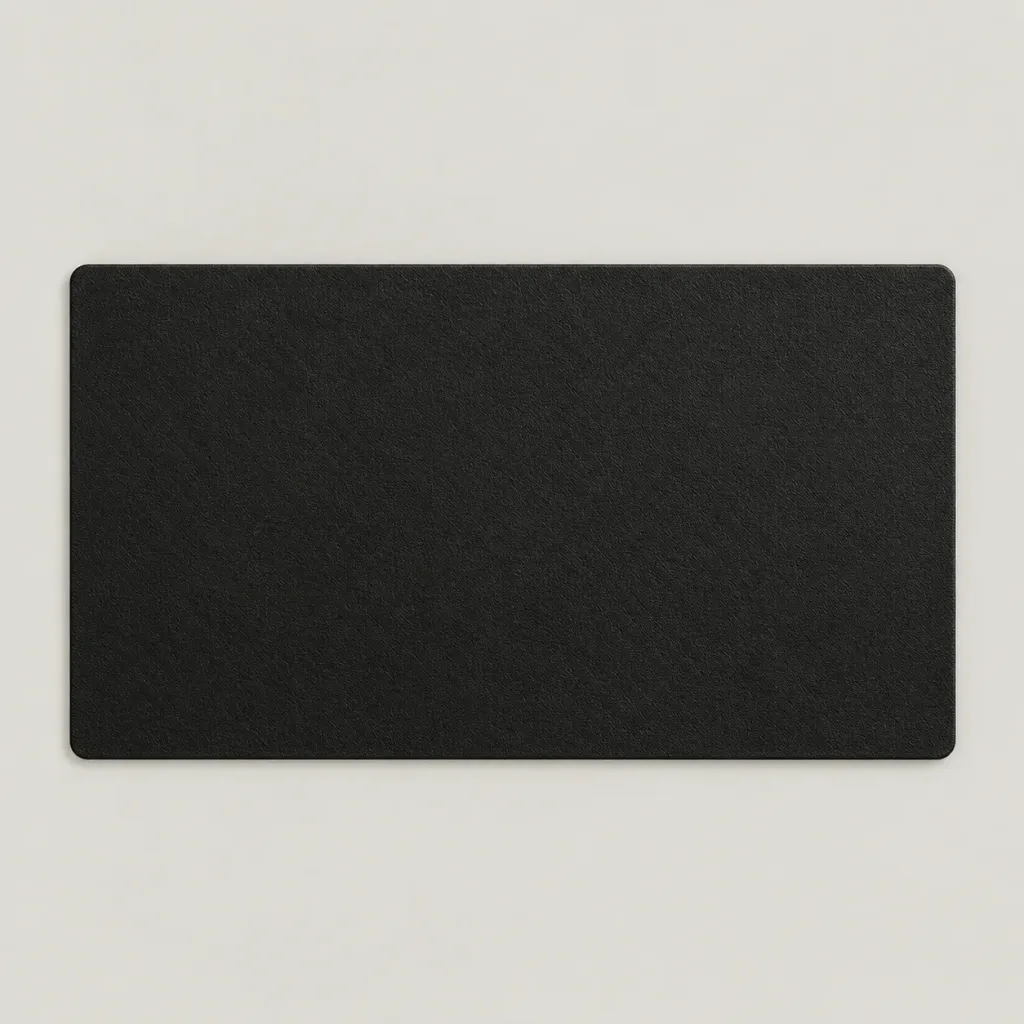 Vegan Leather Desk Mat seen from above